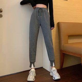 Contrast Hem Sweatpants