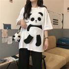 Short-sleeve Panda T-shirt