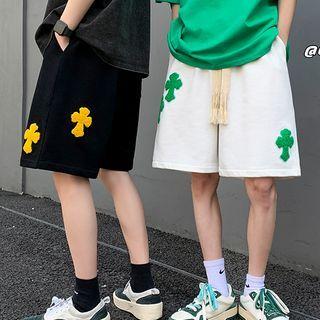 Cross Wide Leg Shorts