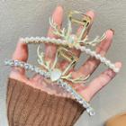 Embellished Deer Antler Hair Claw