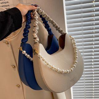 Faux Pearl Handbag