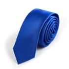 Slim Neck Tie (5cm) Blue - One Size