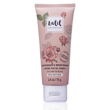 Lalil - Organic Nourishing & Brightening Rose Facial Mask 75g