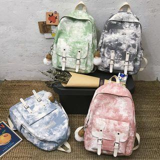 Tie-dye Cotton Backpack