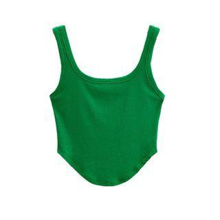 Scoop Hem Tank Top