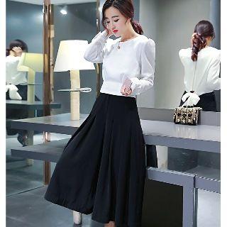 Set: Blouse + Maxi Skirt