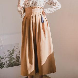 Hanbok Skirt (maxi / Mustard Yellow)