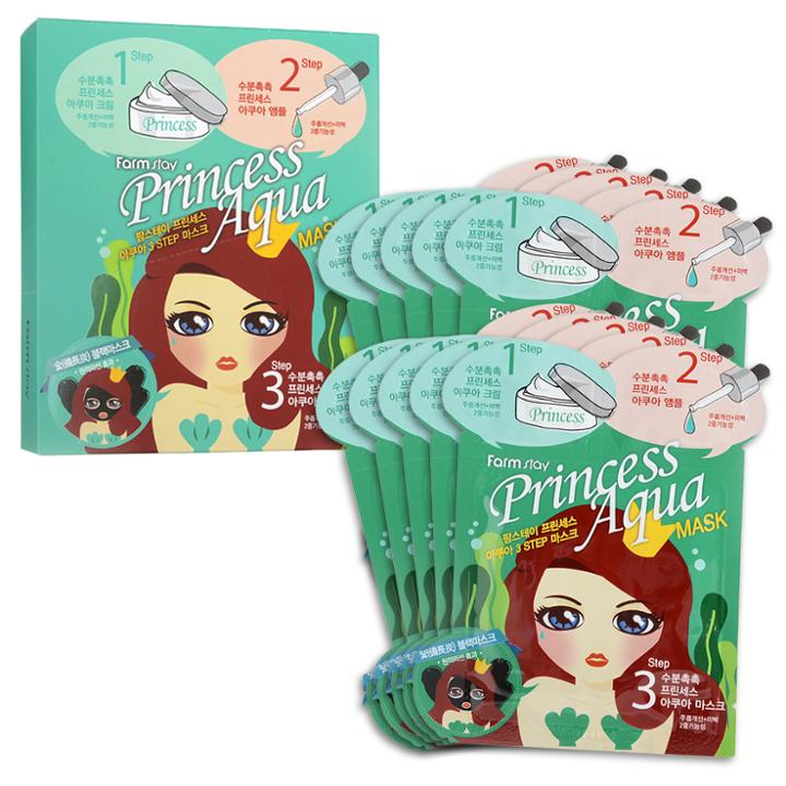 Farm Stay - Princess Aqua Mask 10 Set