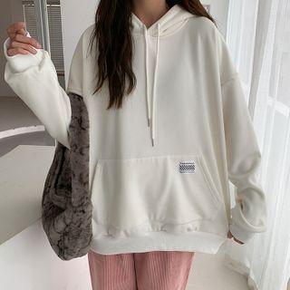 Lettering Tag Hoodie