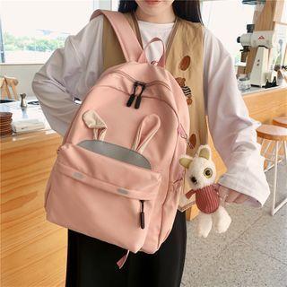 Rabbit Ear Accent Zip Backpack