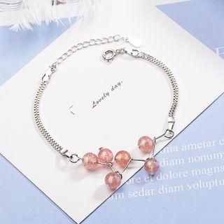 Strawberry Quartz Bracelet As Shown In Figure - One Size