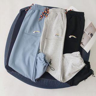 Rainbow Detail Sweatpants
