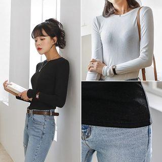 Slim-fit Textured T-shirt