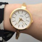 Retro Bracelet Watch A77 - Band - Gold & Dial - White - One Size