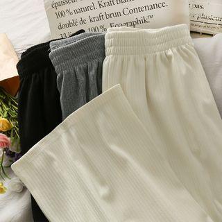 Straight-cut Loose Pants