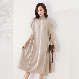 Knit Semi High-neck Dress