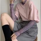 Long-sleeve Mesh Top / Short-sleeve T-shirt