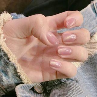 Plain Nail Art False Nail 170 - Cat - One Size