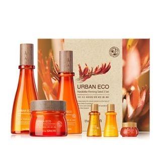 The Saem - Urban Eco Harakeke Firming Seed 3 Set: Toner 180ml + Emulsion 140ml + Cream 80ml