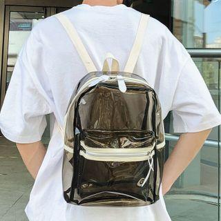 Pvc Zip Backpack