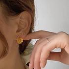Alloy Daisy Dangle Earring 925 Sterling Silver - As Shown In Figure - One Size