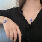 Butterfly Pendant Necklace / Charm Bracelet
