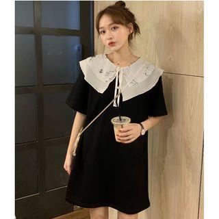 Retro Skirt Embroidered Dress
