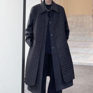 Mock Two Piece Single Breasted Jacket