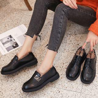 Fleece-lined Loafers / Lace-up Shoes