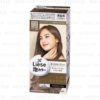 Kao - Liese Creamy Bubble Hair Color Airy Brown 1 Pc