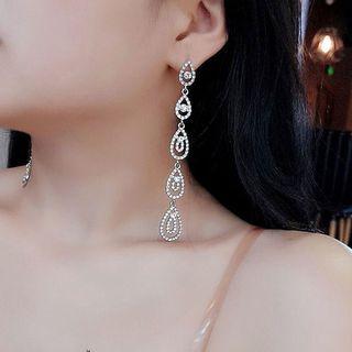 Long Water Droplets Earring