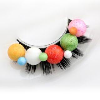 Beaded False Eyelashes