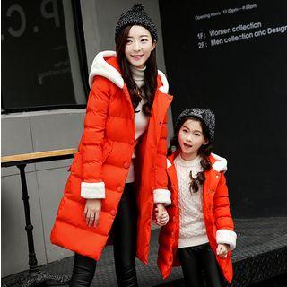 Family Matching Hooded Padded Coat