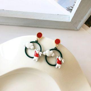 Rabbit Cloud Alloy Dangle Earring