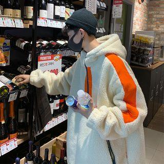 Half-zip Oversize Fleece Hoodie