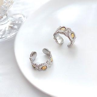 Alloy Flower Open Ring As Shown In Figure - One Size