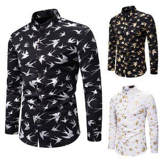 Birds Print Shirt