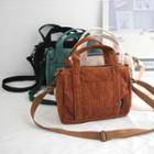 Corduroy Mini Shoulder Bag