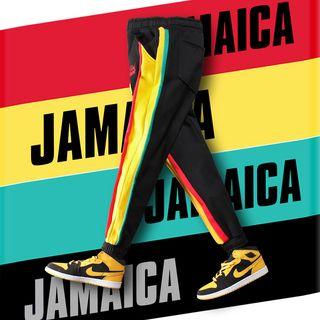 Embroidered Color Block Harem Pants