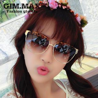 Leopard Gradient Sunglasses