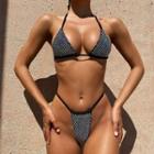 Rhinestone Bikini Set