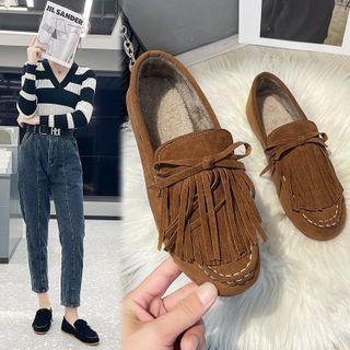 Tassel Detail Moccasins