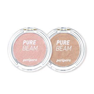 Peripera - Pure Beam Flash Highlighter - 2 Colors #02 Bouncy Gold Light