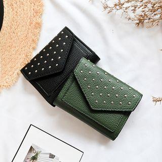 Studded Flap Wallet