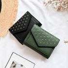 Studded Flap Wallet