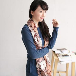 Long-sleeve Long T-shirt