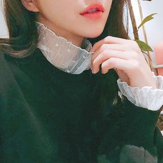 Lace-detail Cotton Sweatshirt