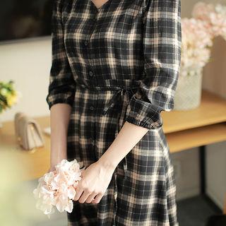 Mini Check Shirtdress