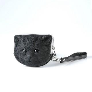 Trendy Tuna 3d Coin Purse Black - One Size