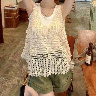 Crochet Vest / Tank Top / Set